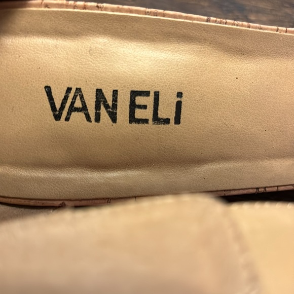 VANELi Sandals, cork upper size 9.5N - Picture 7 of 9